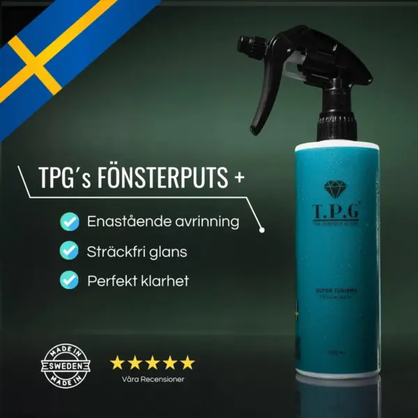 Super Turismo - Fönsterputs+ med avrinning 500ml - Bild 3